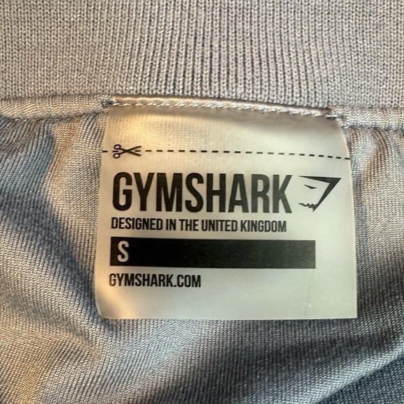 🎯NWOT Gymshark Lo Bomber Jacket Steel Blue Size Small - Picture 7 of 12